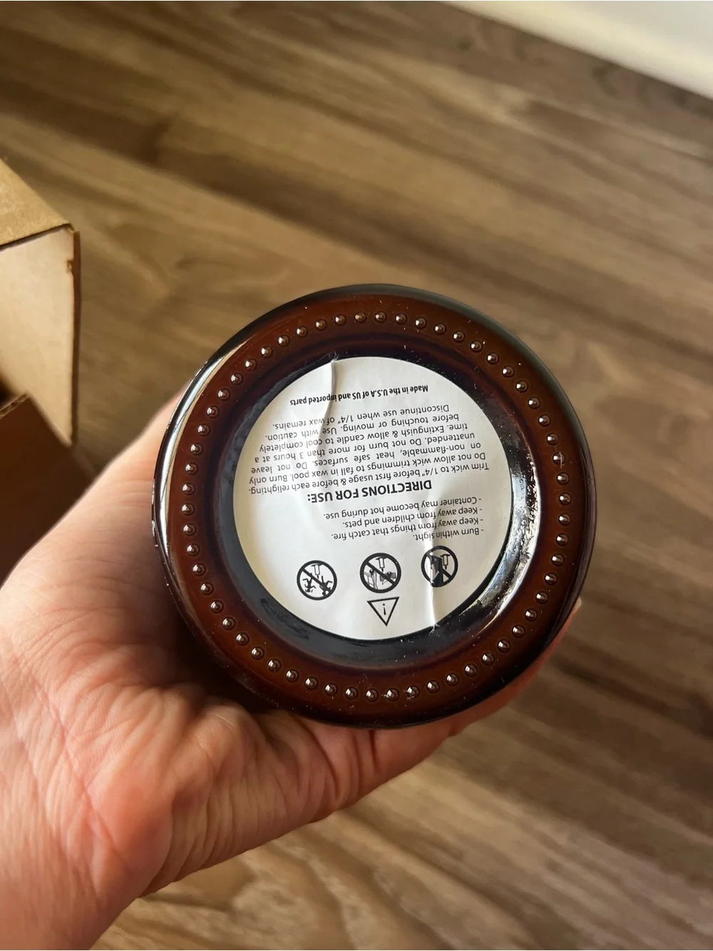 NWT Parks Project Candle Take Me To A National Park 100% Soy Winter Woods